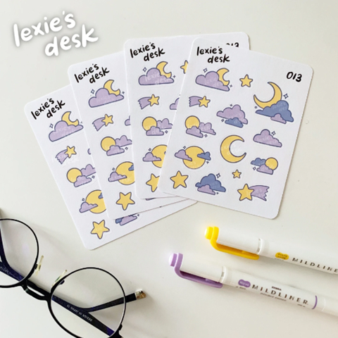 cozy cat sticker pack (vol. 1) - lexiesdesk's Ko-fi Shop - Ko-fi