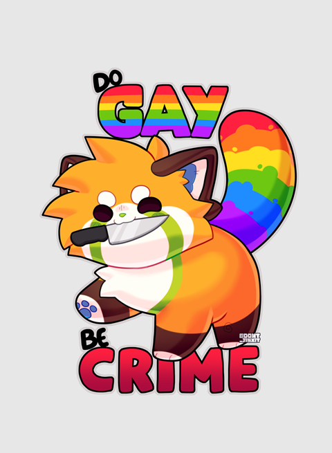 Do gay, be crime