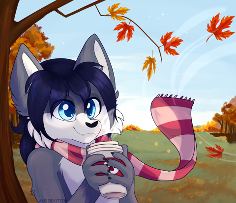 It's fall, time for us all to get comfy! ☕️ | [YCH comm]