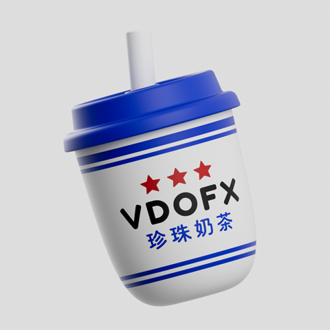 My signature cup, redesigned and now in 3D!