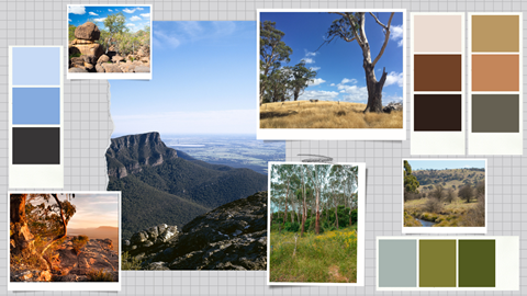 Dunn Bushland Moodboard