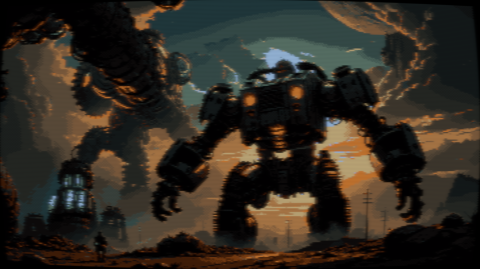 Pixel Art: Gears and Glory