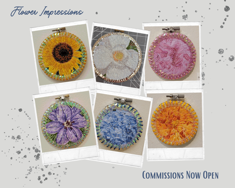 Flower Impressions Commissions Now Open