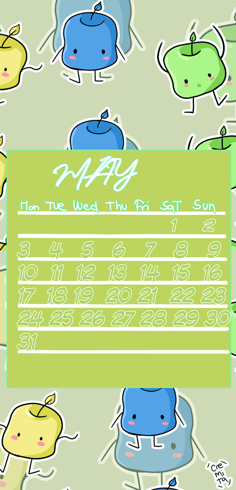 Calendar MAY