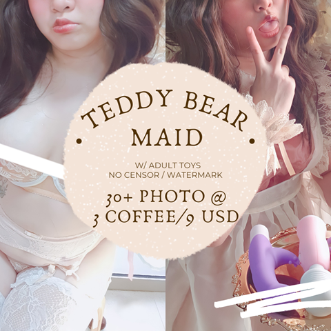 Teddy Bear Maid Set