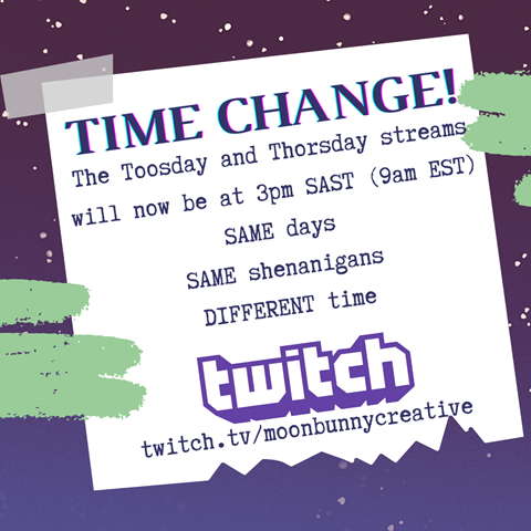 Stream times are changing!