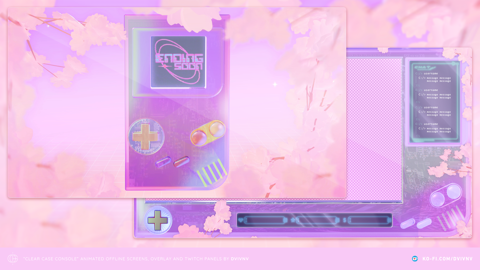 "Clear Case Console" Offline screens, overlays & +
