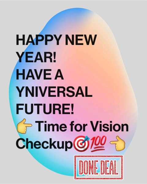 Happy New Year! Happy and Yniversal 2024!