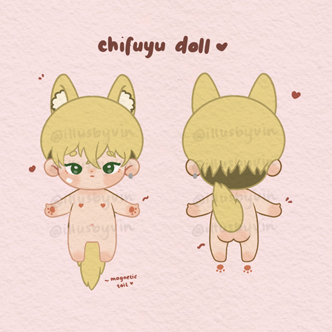 Chifuyu Naked Doll! ♥️