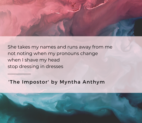 'The Impostor' by Myntha Anthym
