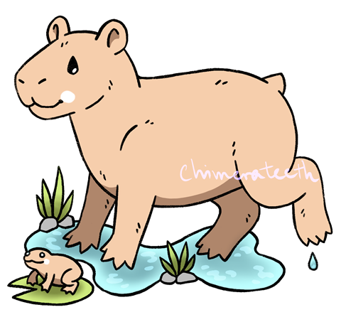[P] Capybara Sticker??
