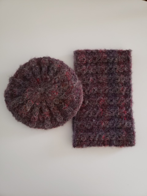 Snow Day Cowl and Slouchy Hat Patterns are now up 