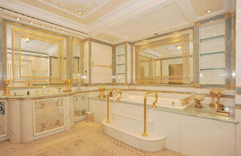 12 căn phòng tắm đắt đỏ nhất thế giới