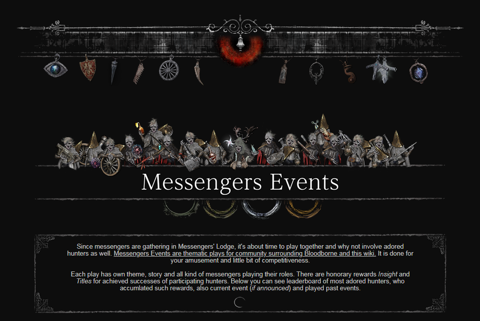 Messengers Events on bb-wiki