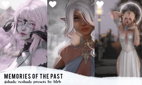 Birb - Memories of the Past Presets - Birb's Ko-fi Shop