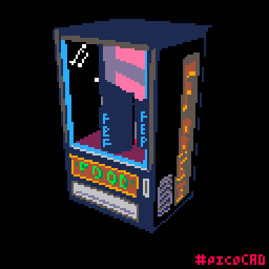 vending machine 3D 