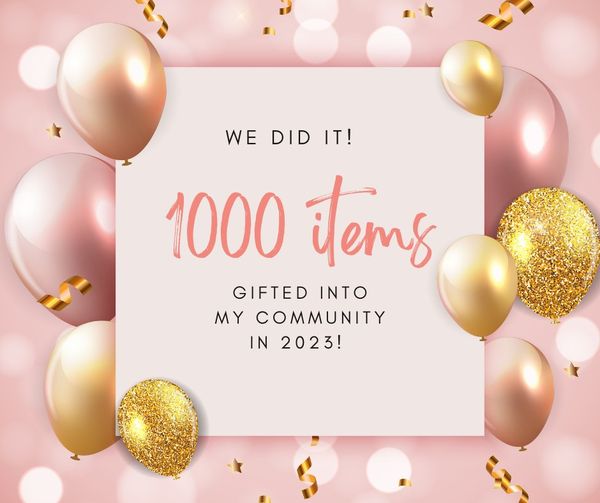 Over 1,000 items in 2023!