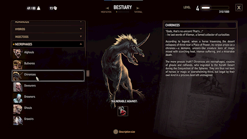 Witcher 3 mod Extended Bestiary v. 2.0 - Ko-fi ❤️ Where creators