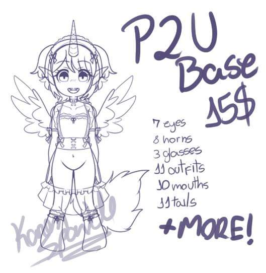 Protogen Base P2U - saintsuu's Ko-fi Shop - Ko-fi ❤️ Where