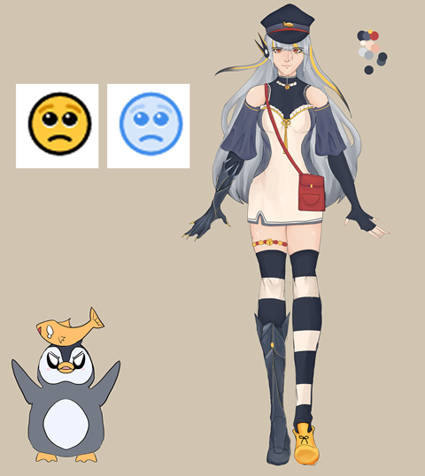 penguin robo girl