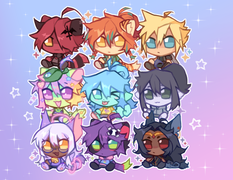 chilling chibis commissions!