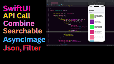 api call with combine swiftui