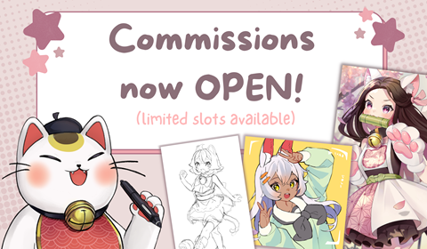 Commissions NOW OPEN🎉 (╯▽╰ )