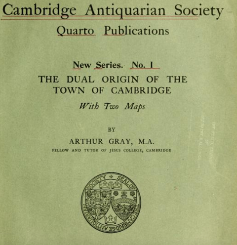 The Cambridge Antiquarian Society