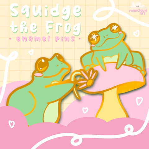 ♡ Less than 24 hours left to get your froggy pins 