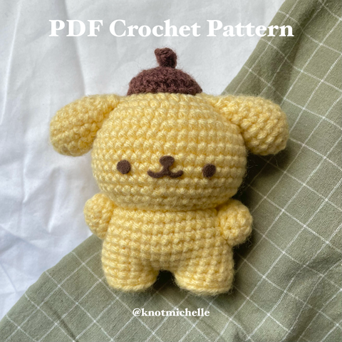 [PDF Pattern] Yellow Pup - knotmichelle's Ko-fi Shop - Ko-fi ️ Where ...