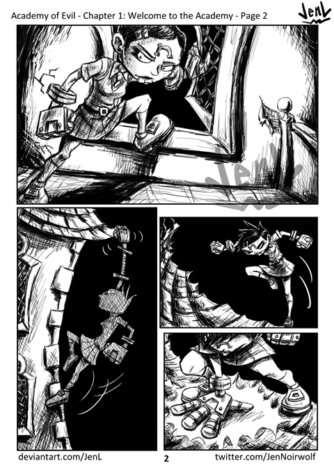 Academy of Evil page 2