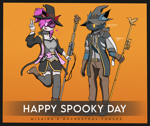 Happy Spooky Day from Misairu's Orchestral Forces
