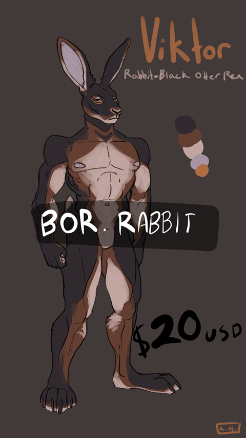 Rabbit Adopt- $20USD - ChoccoDoggo Arts's Ko-fi Shop