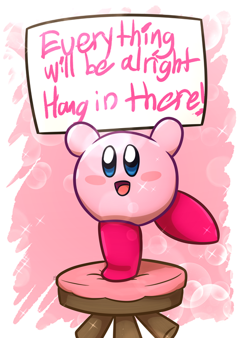 Kirby has a message for you