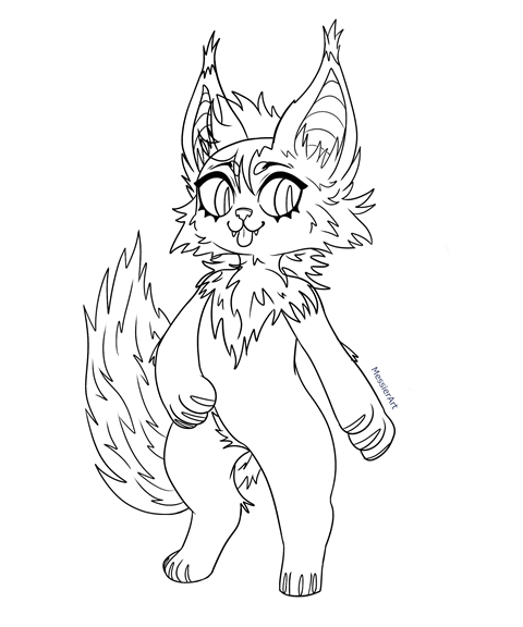 f2u chibi cat base - MessierArt's Ko-fi Shop - Ko-fi ️ Where creators ...