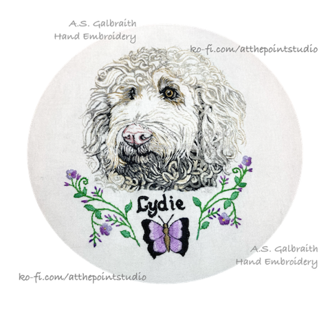 Lydie - pet portrait commission