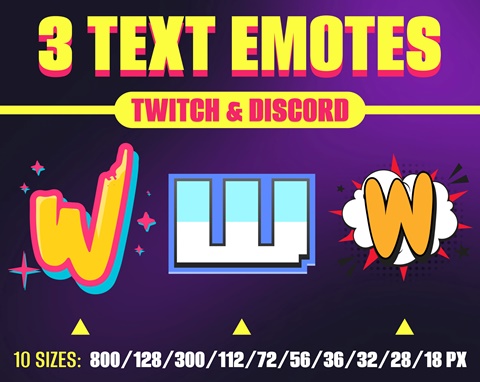 Bubble Mod Love Twitch Emote Mod Love Text Discord Emote 