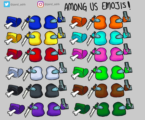 Among Us Emojis!