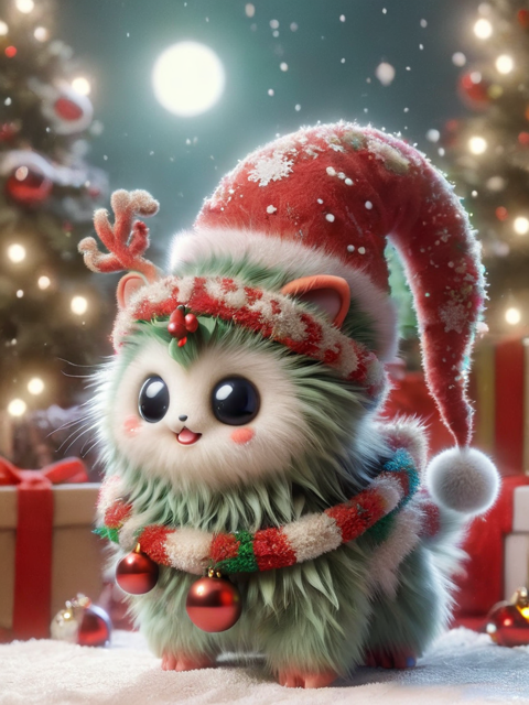 Christmas Critters [SDXL LoRA]