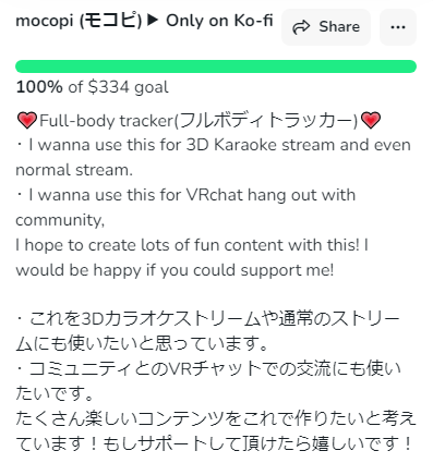 ✨We've achieved the goal!! ✨