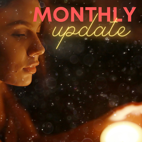 The monthly update, word count, and some news!