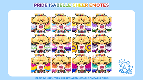 FREE Pride Emotes!