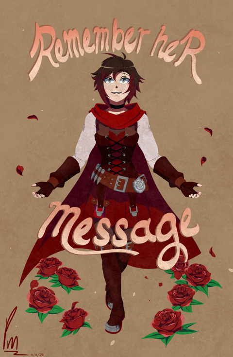 RemembeR Her Message (RWBY)