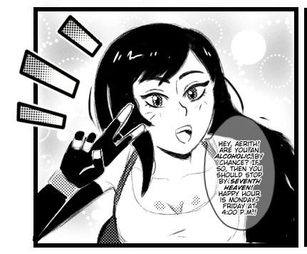 Tifa plugging her business 