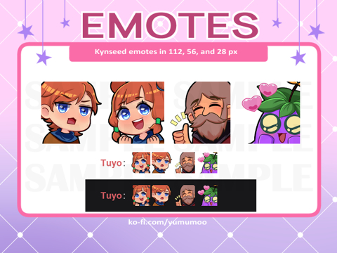 Kynseed Emotes For Discord/Twitch - Yumumoo's Ko-fi Shop - Ko-fi ️ ...