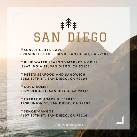 📍Must-visit hidden spots in San Diego!