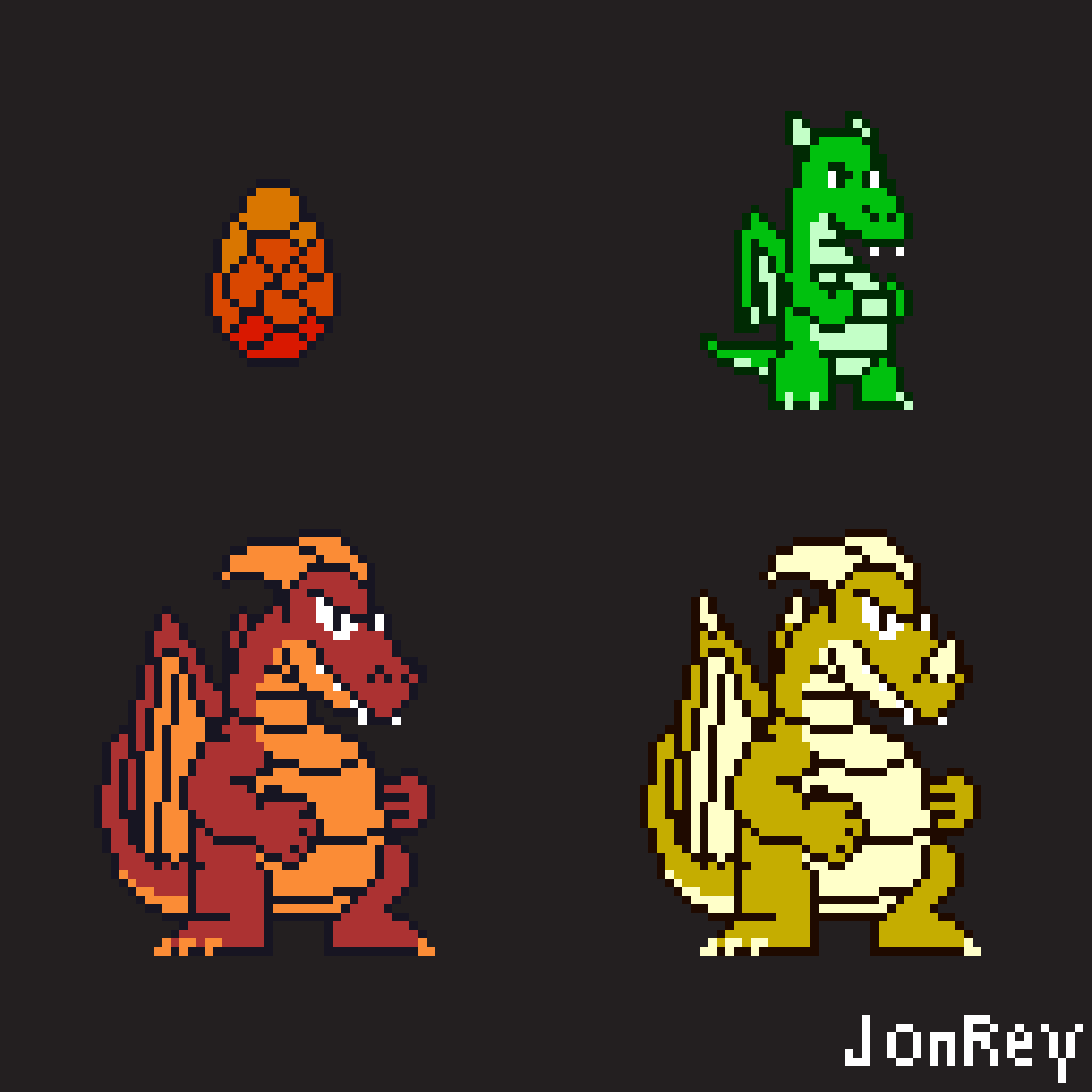 Pixel Dragons