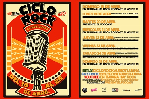 Ciclo Rock AudioTijuana