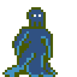 Lovecraft Monster Pixel Art