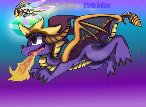 1 Spyro the dragon 25th birthday present